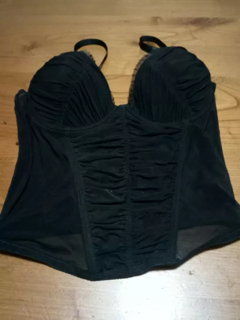 Corsetto Nero Taglia 4