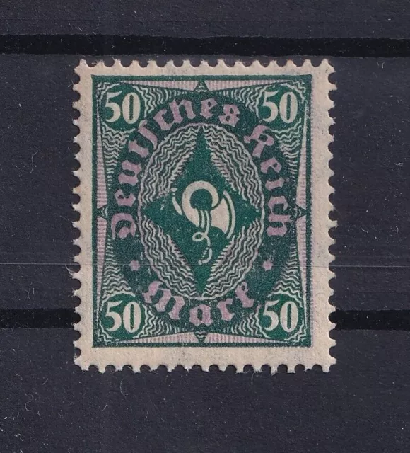 Allemagne 1922 Klaxon d'entraîneur 50pf MNH