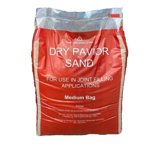 25KG PAVIOR KILN Dried Paving Sand Patio Slabs Blocks Joint Filler