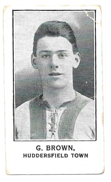 Barratt & Co 1924 Kricketspieler, Fußballer & Fußballteams G braun Huddersfield 