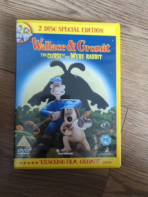 WALLACE & GROMIT: The Curse of the Were-Rabbit (DVD, 2005) £1.00 ...