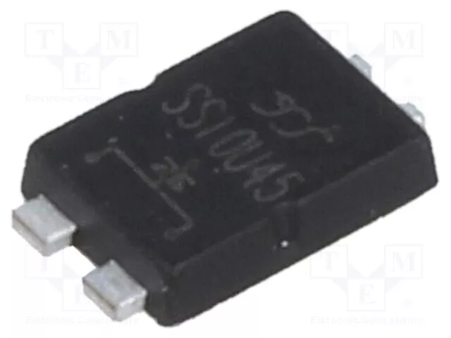 Diode: Rectifier Diode Schottky SMD 10A 45V TO277 SS10U45 Schottkydioden SMD