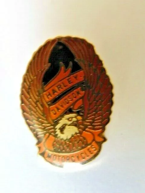 Harley Davidson Pins Badge Collector Official 1984