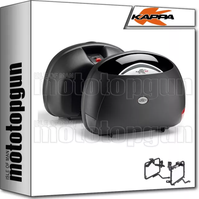 Kappa Side Cases K40N + Side Cases Holder Ktm Adventure 990 2011 11 2012 12