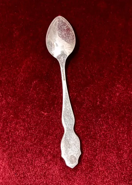 Vintage Sterling Silver Enamelled Tea Spoon, Souvenir Vancouver, Canada 3