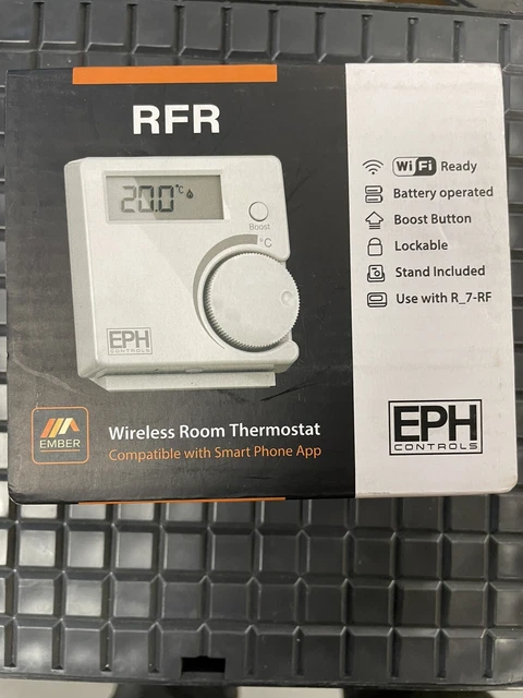 EPH CONTROLS CRT2 Battery Operated (Wireless) RF Room Thermostat NEW £39.99  - PicClick UK
