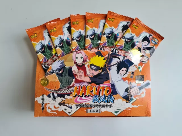 Naruto Booster Pack Anime Manga TCG Trading Card Game 🇬🇧 Stock- New & Sealed -