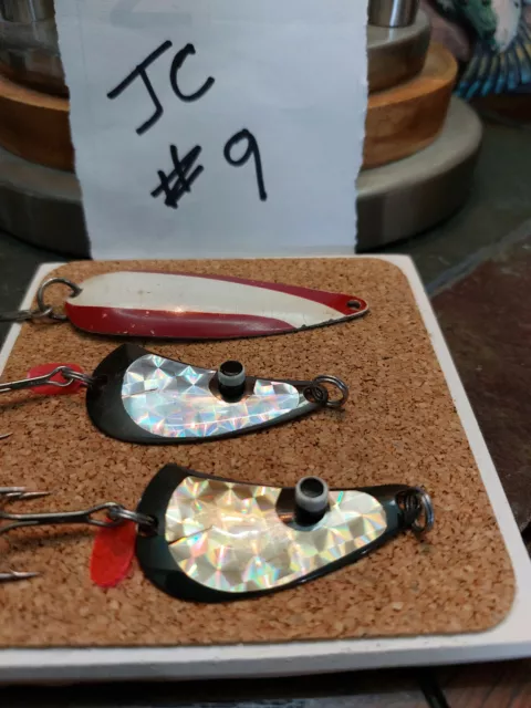 VINTAGE 3” METAL Marathon Rattle Spoon Fishing Lure Bucktail Tackle Box  Find $9.50 - PicClick