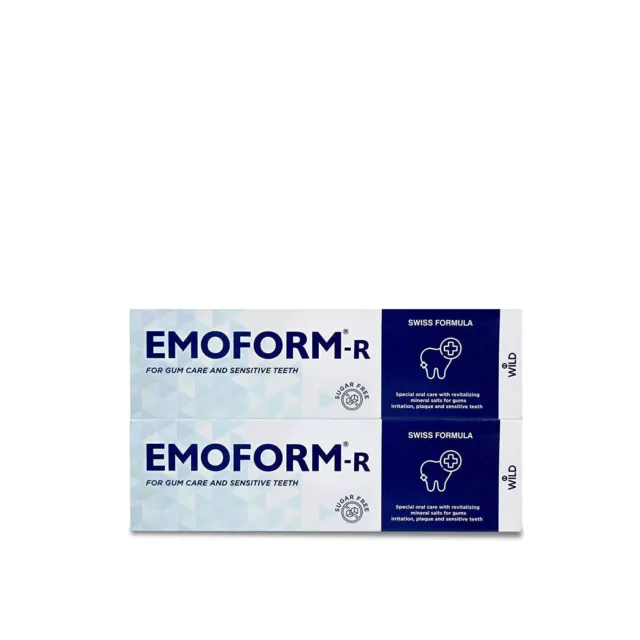 Emoform-R Toothpaste-100 gm, Pack of 2 with FREE SHIPPING