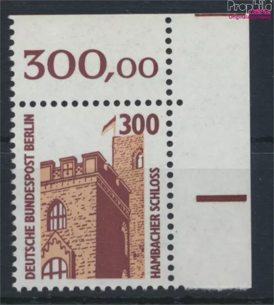Briefmarken Berlin (West) 1988 Mi 799A Eckrandstück postfrisch (9859353