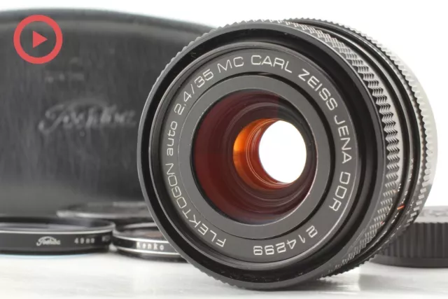 [Near MINT] CARL ZEISS Flektogon 35mm f2.4 JENA DDR MC M42 Lens From JAPAN