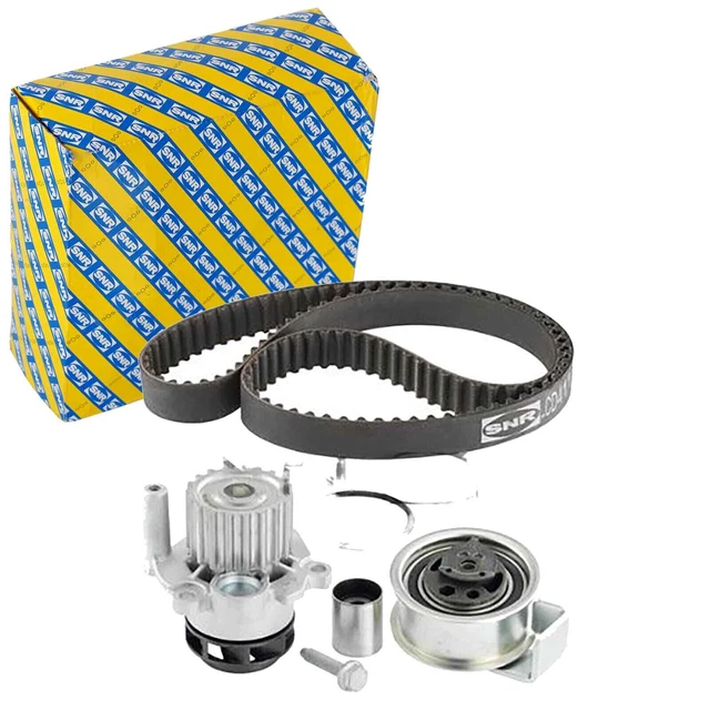 SNR Cinghia di Distribuzione Kit + Pompa Acqua Adatto A per Audi A2 Arosa Skoda