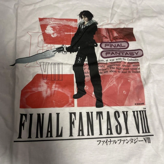 ファイナルファンタジー8  スコール　Tシャツ未開封　FINAL FANTASY ファイナルファンタジー8 スコール Tシャツ未開封 FINAL FANTASY