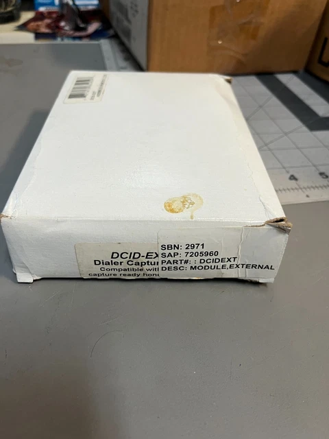 Honeywell dcid dialer capture module Dcid-ext