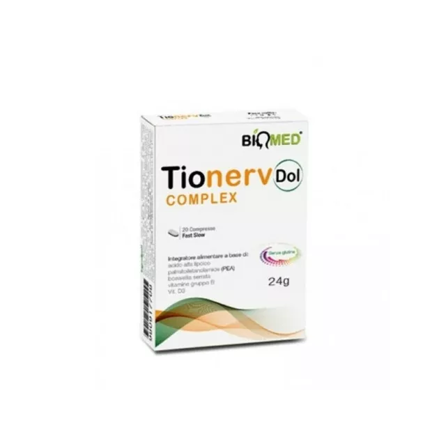 BIOMED Tionerv Dol Complex - Nervous System Health Supplement 20 tablets