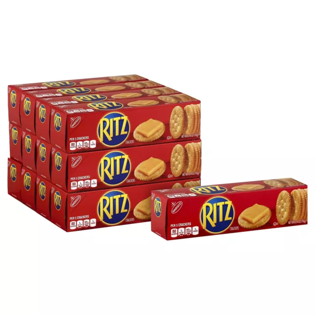 Nabisco Ritz Cracker, 3.4 Ounce - 12 per case.