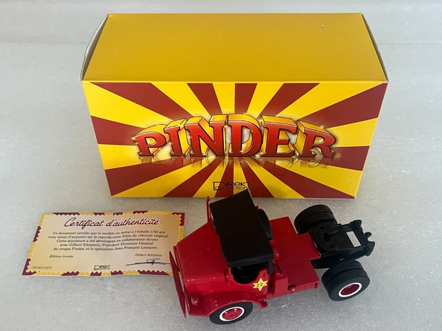 Miniature Ixo 1/43 - Tracteur M426 Marmon Pinder Avec Planche De Décals - Neuf