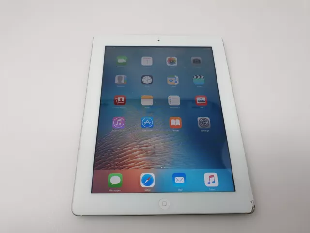 Apple iPad 2 A1396 9.7" 16GB  Wi-Fi + 3G Cellular silver  Quick Dispatch(Faulty)