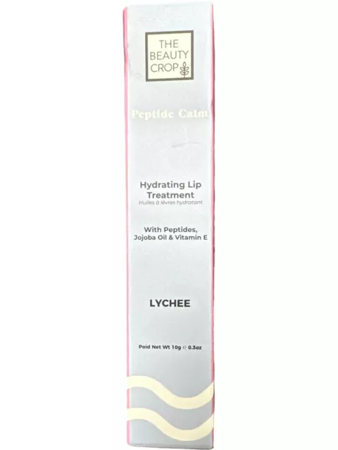 The Beauty Crop Peptide Calm Hydrating Lip Treatment - Lychee 10g