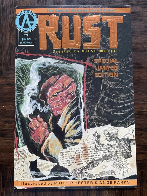 Rust 1 Special Limited Edition! F/VF 1st Spawn Cameo, 1992 Todd McFarlane Malibu