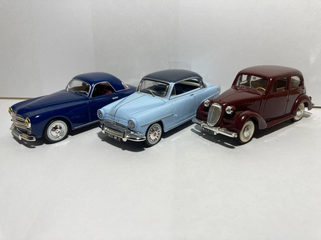 Corgi Ixo NOREV Sb 1/43 - Bündel Von 4 Peugeot Dont D4A