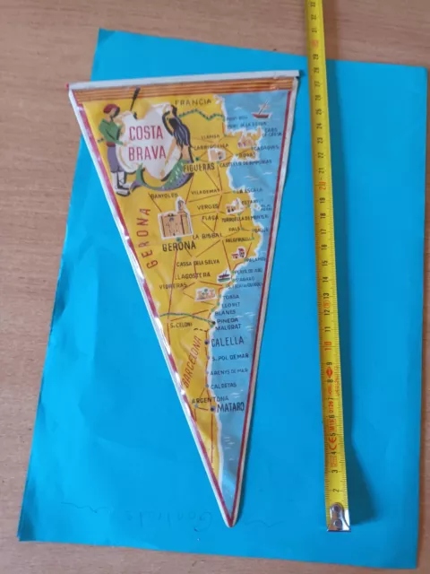 (Vpc 14)  Fanion Ancien  Costa Brava Espagne
