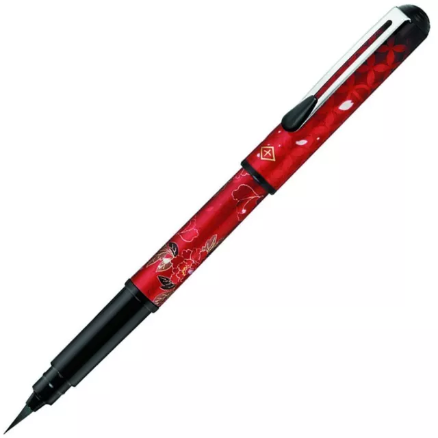 Pentel Pocket Fude Brush Pen with 2 refills / XGFKPH5-A