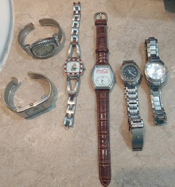 Vintage Ladies Watch Collection Various Brands, Themes, Bands, Condition, As-Is