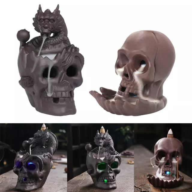 Incense Waterfall Burner Holder Smoke Insence Waterfall Backflow Incense Cone