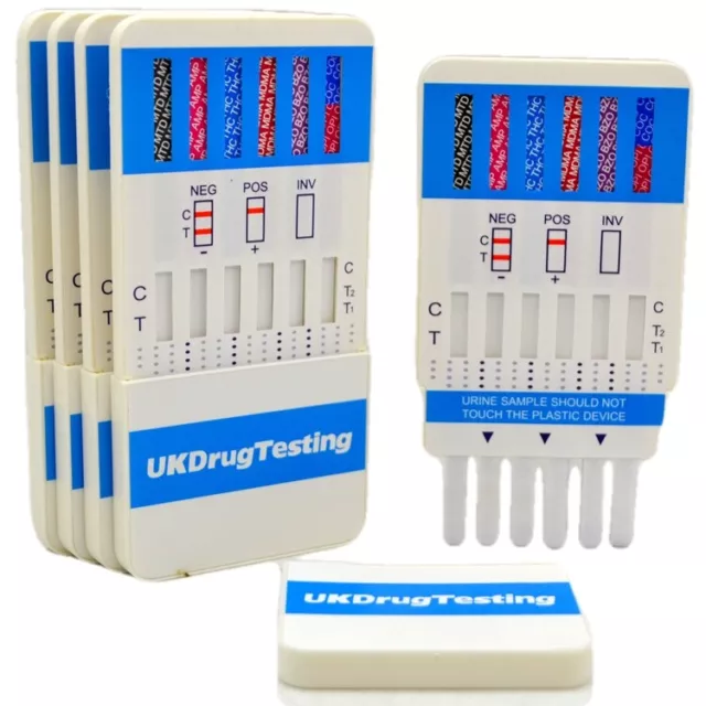 ARBEITSPLATZ 7 PANEL DROGENTESTS (Cola, Cannabis, Heroin, Geschwindigkeit, Met, Benzos, Methadon)