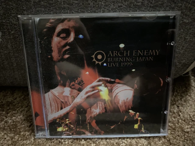 ARCH ENEMY BURNING JAPAN LIVE 1999 CD Gus G Megadeth Behemoth Carcass Watain