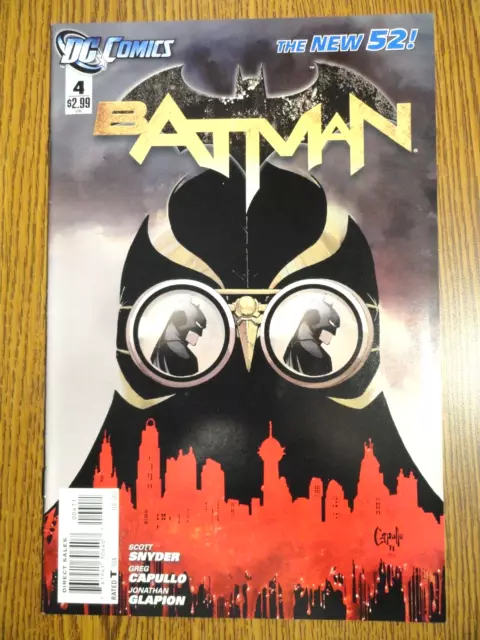 Batman Volume 2 #4 Neuf 52 Clé VF Tôt Escarpin De Chouettes Talon Detective 1st