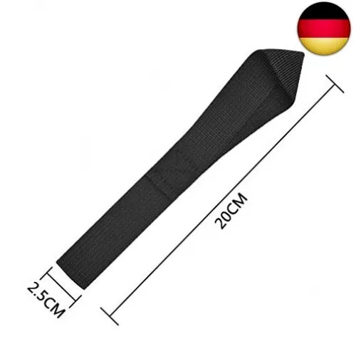 BUYGOO 10PCS Spanngurt Zurrschlaufen Tie Down Straps Zurrgurte Spanngurte 20cm 2