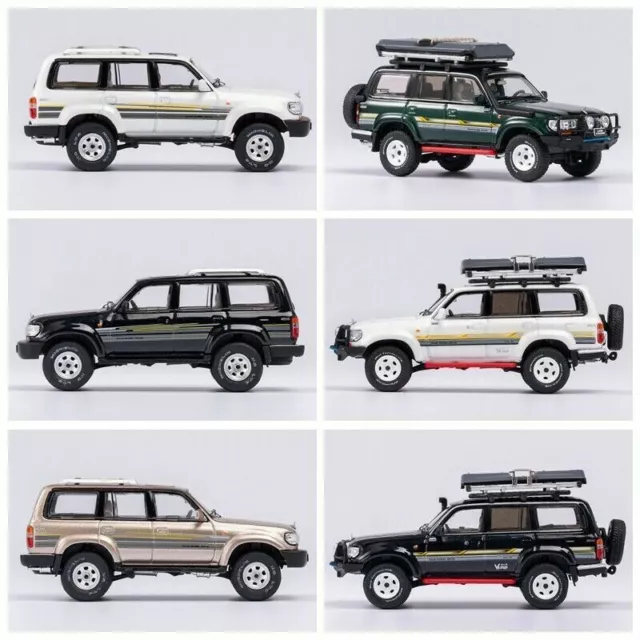 Kengfai 1:64 Toyota Land Cruiser LC80 4500 VX-R Diecast Model Car #