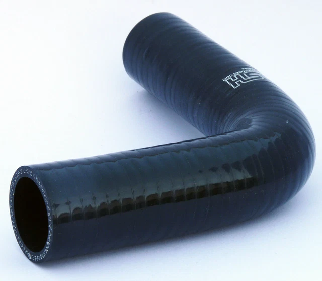 Tuyau Coudé Silicone Bleu Universel 90° - 48mm Intérieur - Pour Refroidissement Moteur Auto
