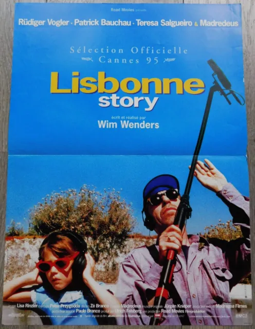 Lisbonne Story French Movie Poster Original 15"23 1994 Wim Wenders