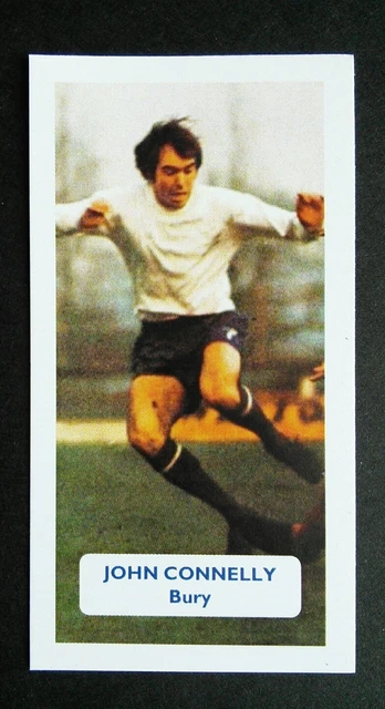 ENGLAND - BURY - JOHN CONNELLY - Score UK football trade card