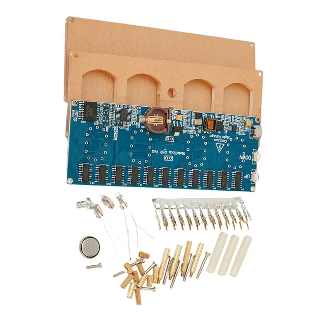 DIY IN12 IN-12 Nixie Tube, Pcba Kit, Numérique Horloge Circuit Carte Kit Sans