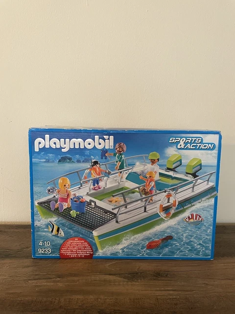 Playmobil 9233 Glass Bottom inflate Boat with