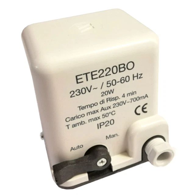 Actionneur Thermostatique Watts 148 X7 – EN 215 – Blanc – Fabriqué Italie