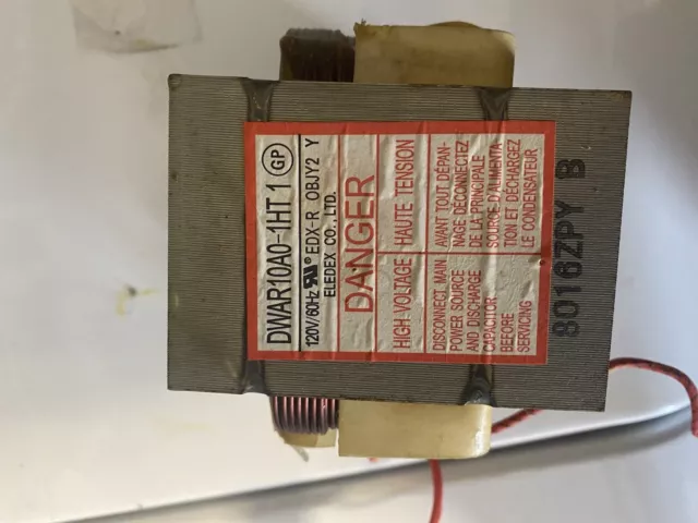 8Yy06 Eledex Dwar10A0-1Ht1 Transformer, 0 / 0 / 101 Ohms, Short Tested, Vgc