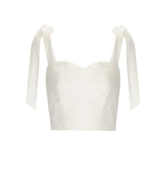 Top Dopaz Bianco Essentiel Antwerp Tops Donna Bianco