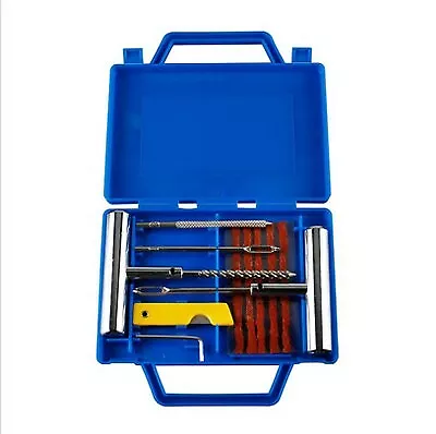 11pcs Heavy Duty Tire Repair Kit for Car Motorcycle Truck Plug Tyre Mending Tool