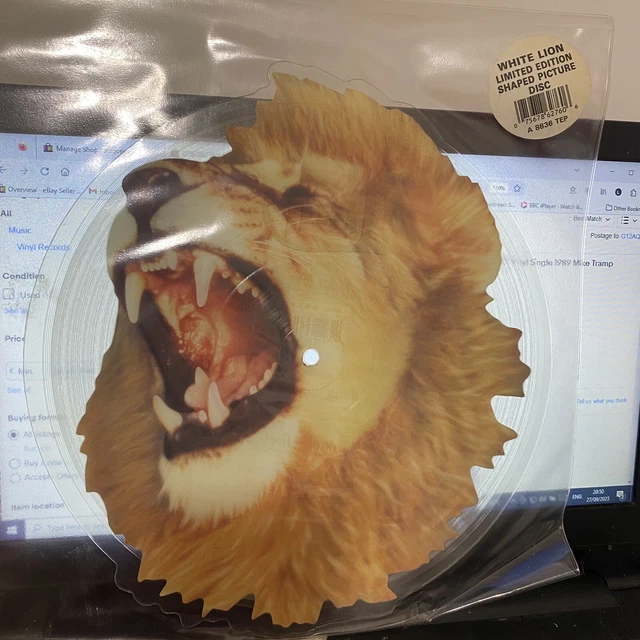 WHITE LION Radar Love 10" (1989) SHAPED PICTURE DISC VINYL EP. 3 Trax
