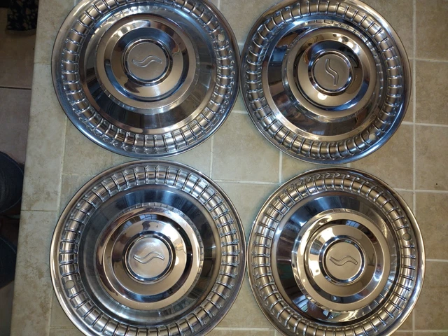 VINTAGE LATE 1950S Studebaker 15 Inch Hubcaps EUR 171,16 - PicClick DE