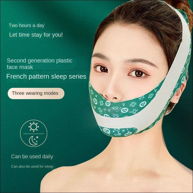 Reduce Double Chin Face Lift Bandage Anti Wrinkle Strap Cheek Lift Up Band