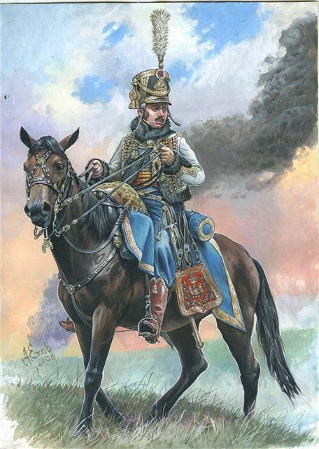 TOILE TABLEAUX soldat militaire empire 50X70 CM - FR