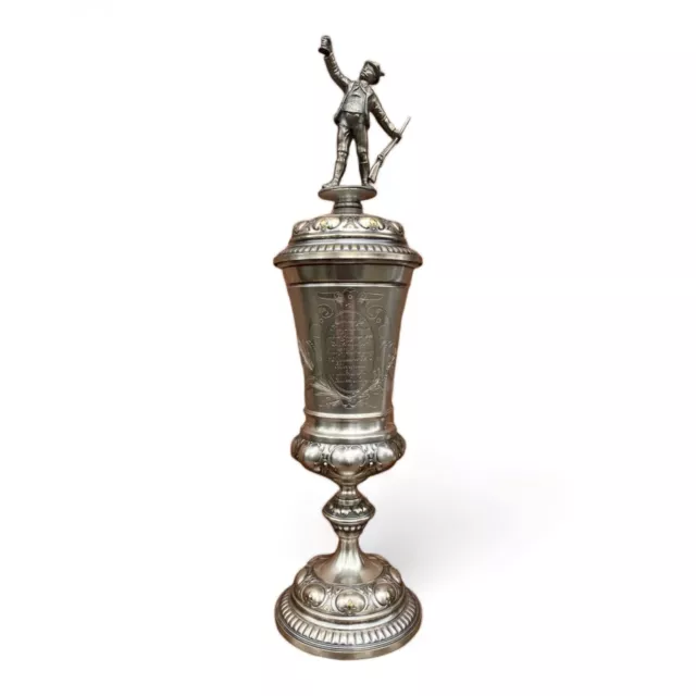 Silber Pokal Schützenpokal Wmf - Silberpokal 1906 Ludwigsburg 43 cm Top Zustand