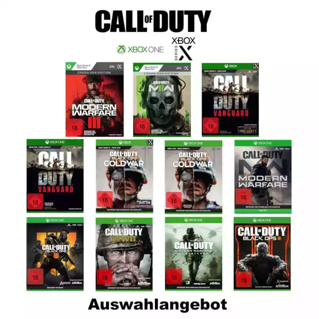 Call of Duty CoD für Microsoft Xbox One Series X Auswahl NEU&OVP