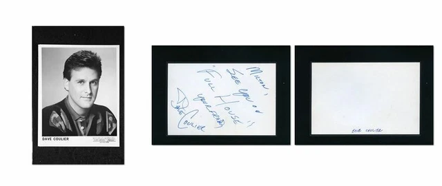 Dave Coulier - Signed Autograph and Headshot Photo set